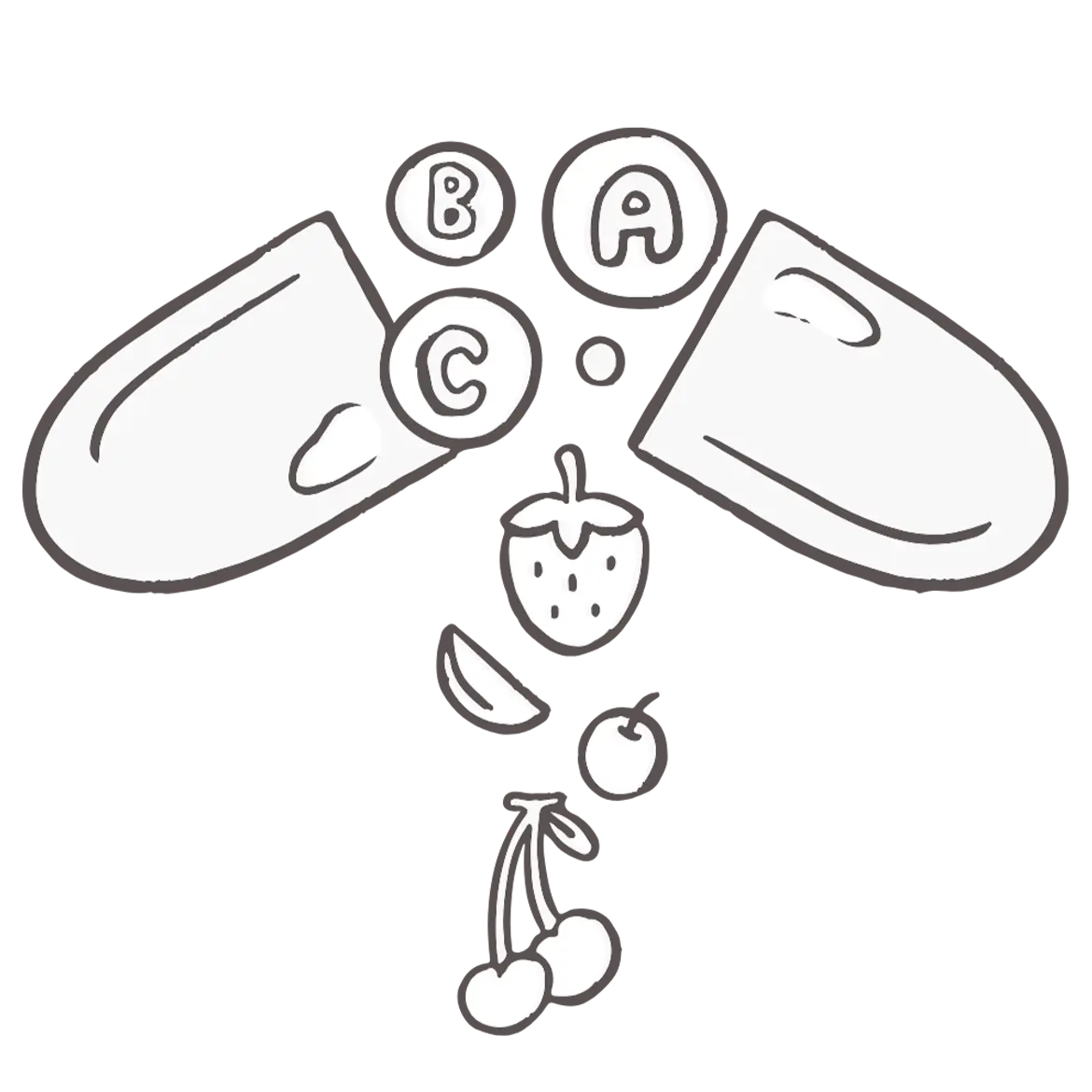 Ícone vitaminas e minerais